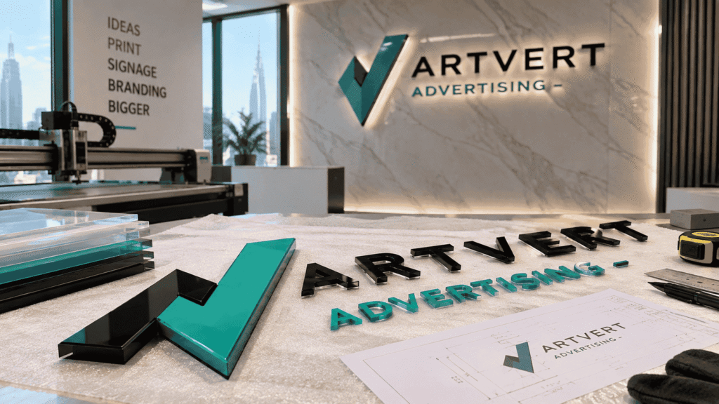 Acrylic Sign Work in Dubai: Types, Fabrication & Application
